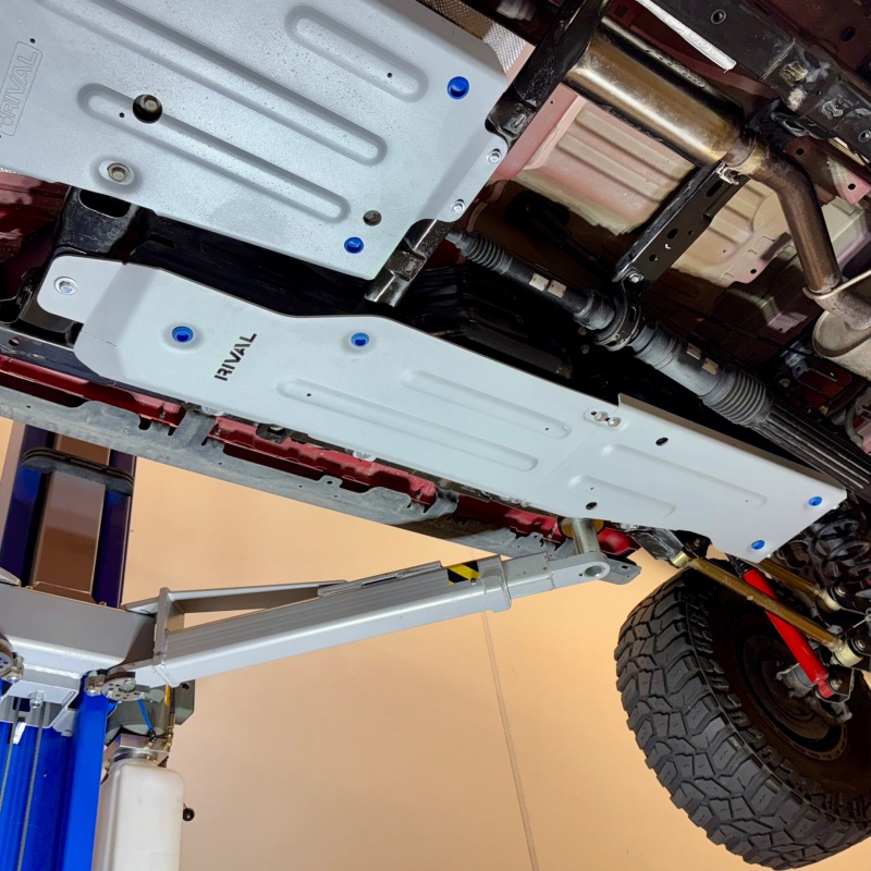 Jeep Gladiator Skid Plate - Rival 4x4 - Aluminum Gas Tank - `20-`26